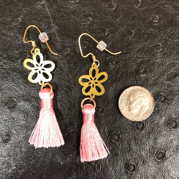 Filigree and Tassel Earrings - Picture 6 of 6